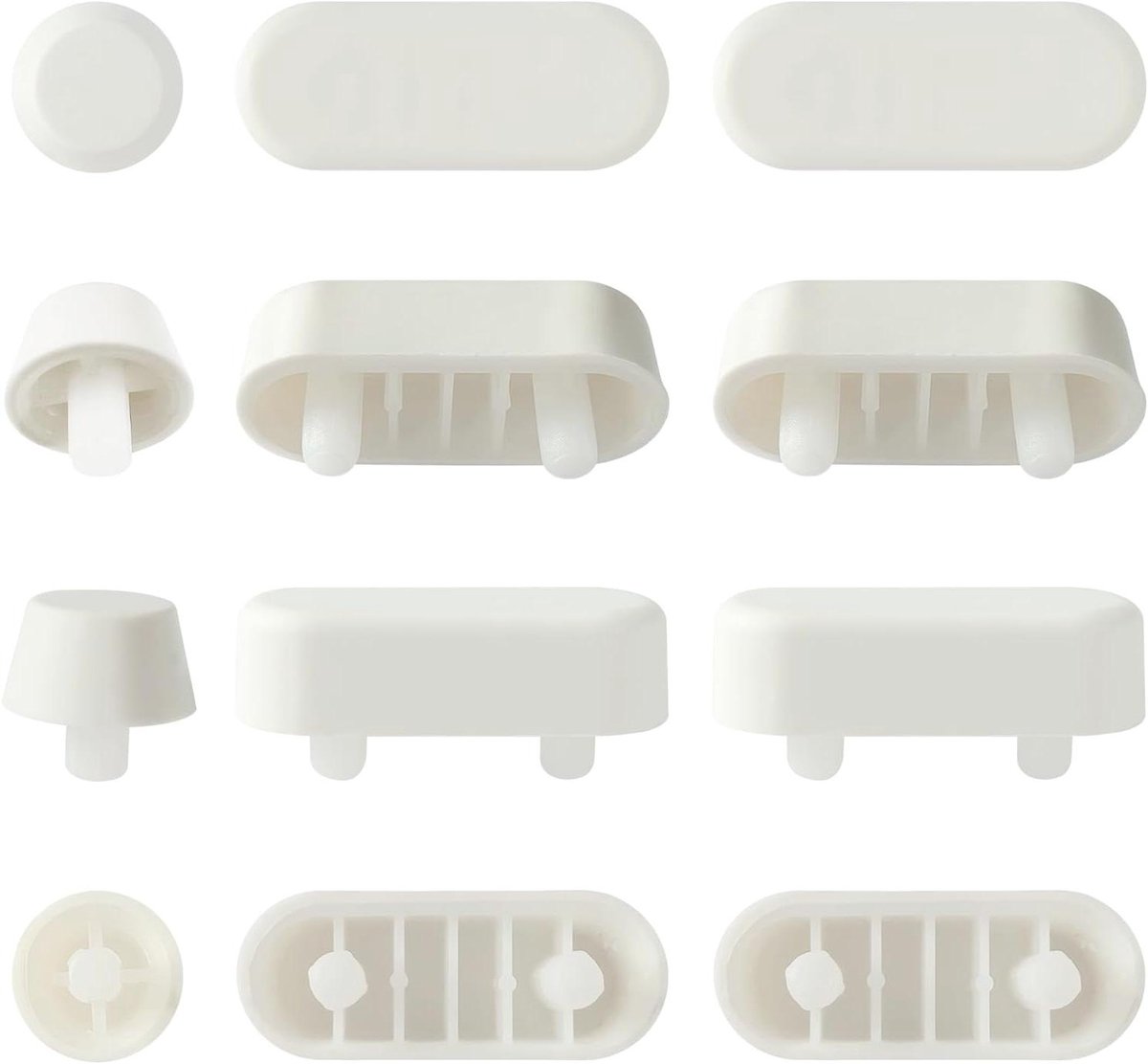 12 Stuks Toiletbril Dempers - Schokabsorberend - Voor Houten Toiletbril