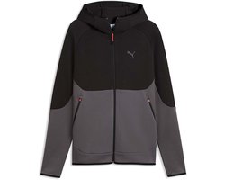 Puma Pumatech Slim Elevated Full-Zip Hoodie Dk Sweater - Sportswear - Volwassen