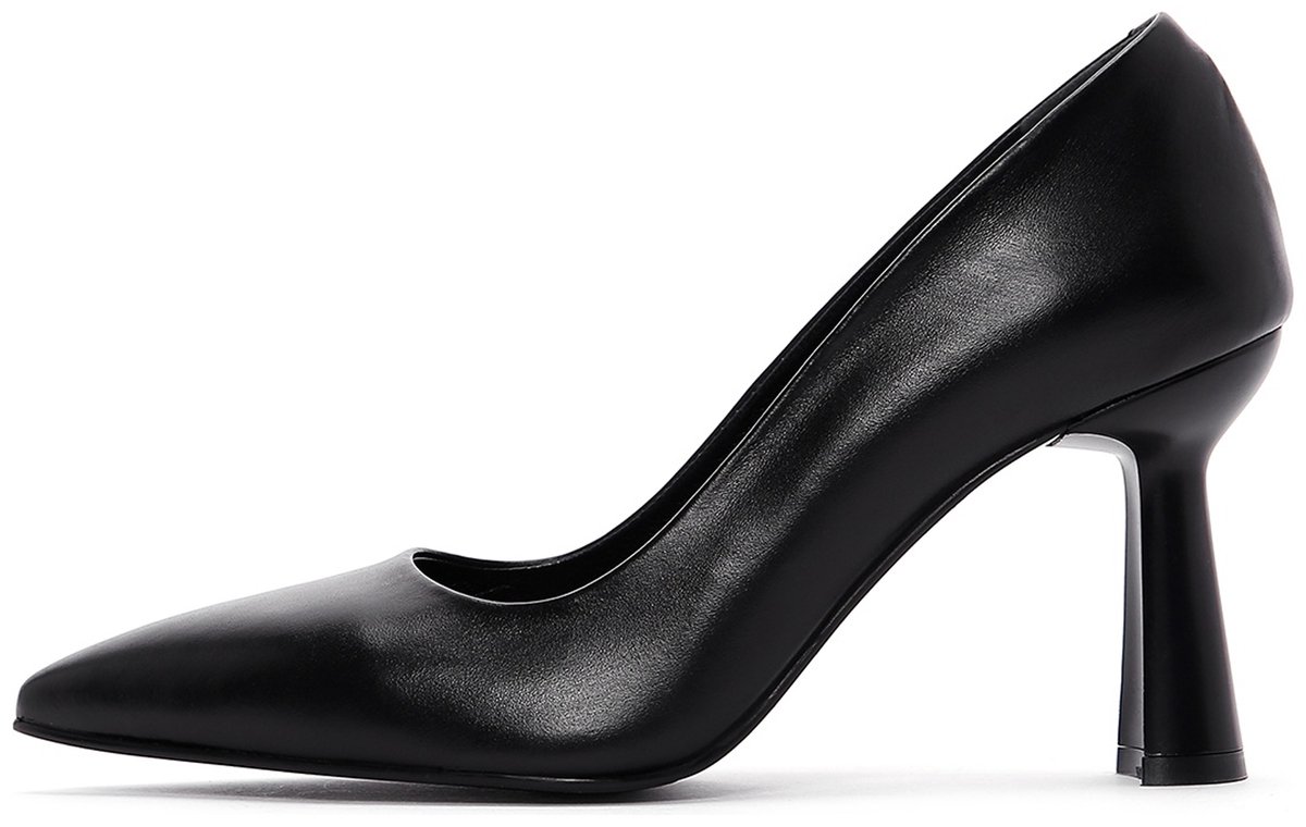 DERIMOD Stiletto Pumps Leren Stiletto Pumps