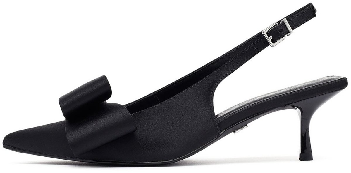 DERIMOD Heeled Shoes Textile Heeled Shoes