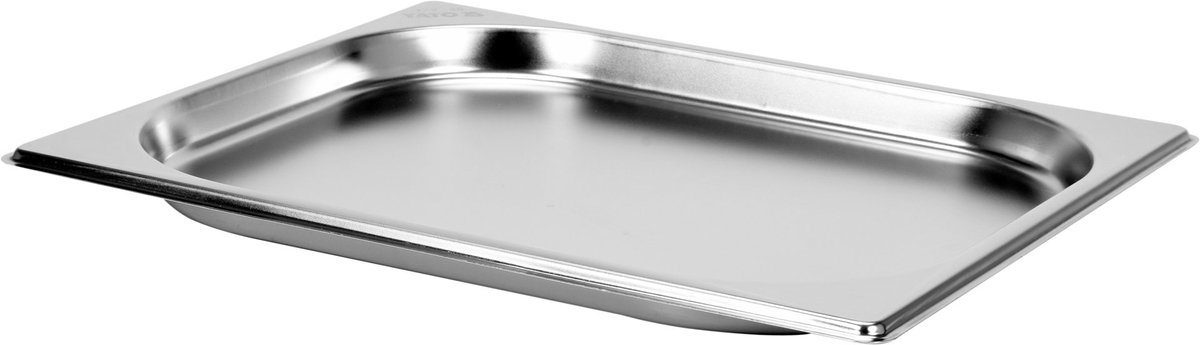 YATO Professionele Geperforeerde Gastronorm Bak GN 1/1 – 40 mm Diep – 6.0 Liter – Hoogwaardig RVS 201 – Temperatuurbestendig -40°C tot +300°C