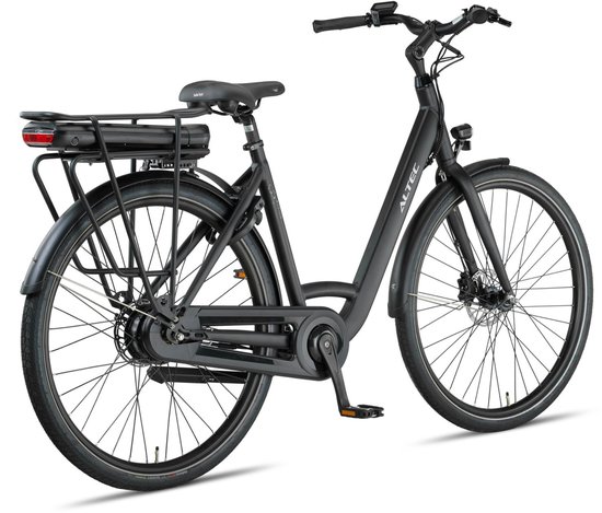 Altec Orion - Elektrische Stadsfiets - Elektrische Damesfiets - Hydraulische schijfremmen - Achterwielmotor - 28 inch - 52 cm - Zwart — afbeelding 2