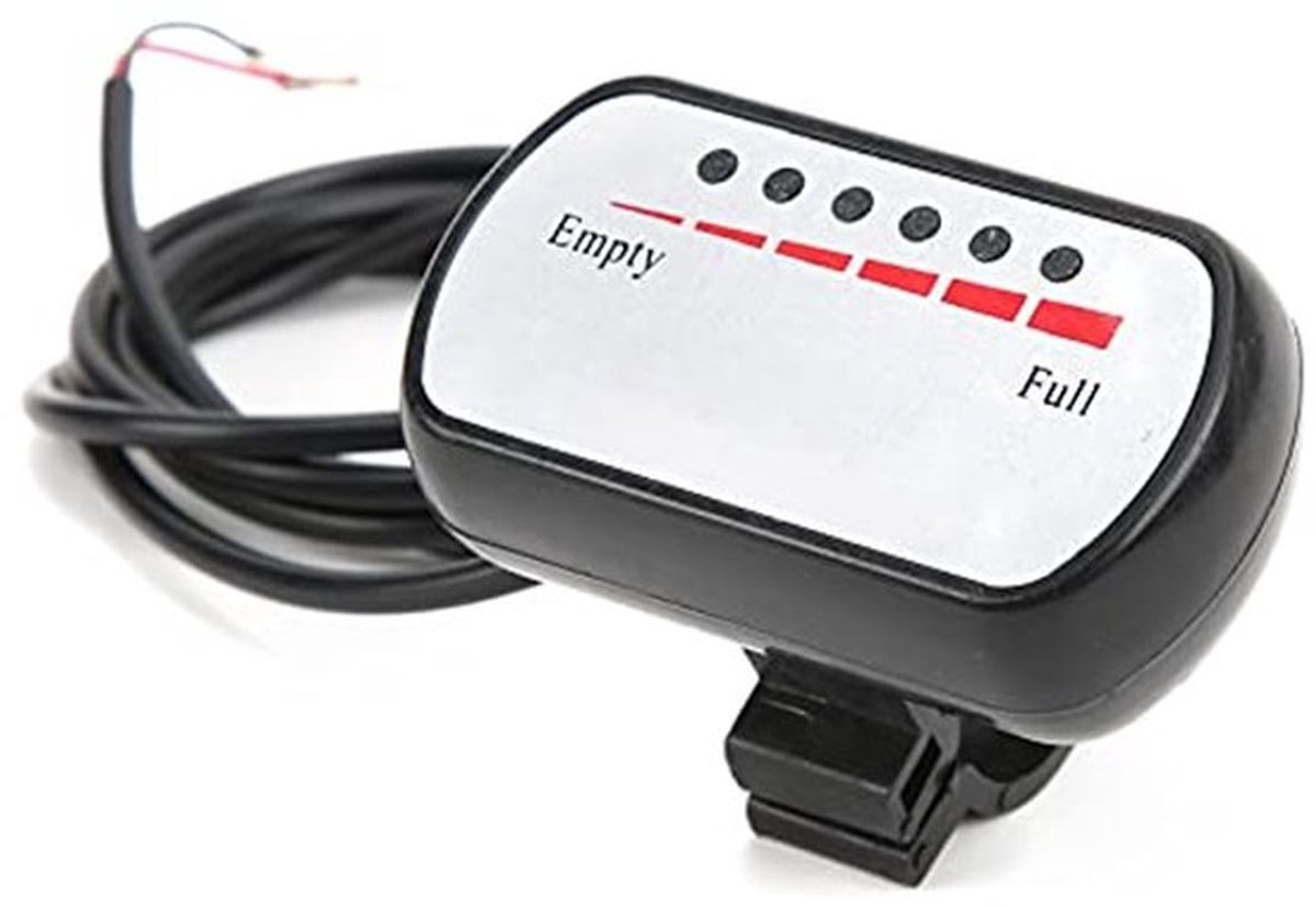 36V elektrische fiets batterij-indicatormeter tester vermogensweergave capaciteit batterijniveau voor scooterfiets