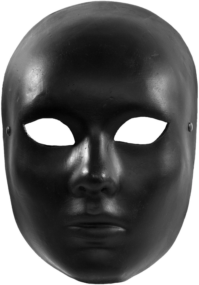Volto Nero Vrouwelijk Venetiaans Masker