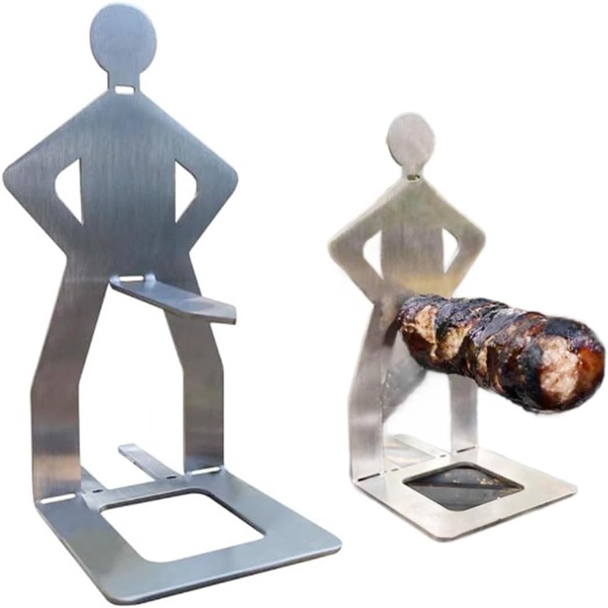 SnelShoppen - 1 x Multifunctioneel Barbecue Accessoire Set met Geïntegreerde Grill Snijgereedschap - Charcoal en Gas Grill Gereedschap voor Feest, Cam