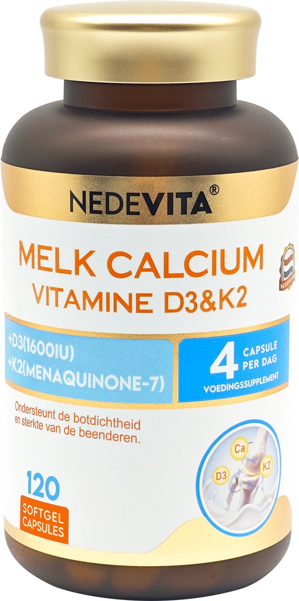 NEDEVITA vitamine K calcium softgel capsules, 120 capsules