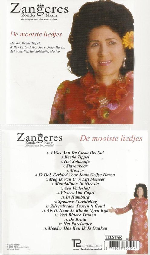 Zangeres Zonder Naam - De Mooiste Liedjes