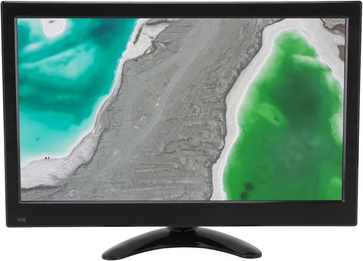 Draagbare Monitor - Klein Beeldscherm - Extra Werkruimte - HD Hoge Resolutie - 133 Inch - Zwart