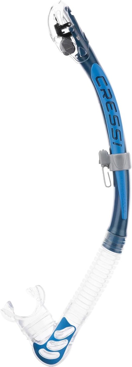 SnelShoppen - Alpha Ultra Dry Snorkel - Waterdichte Snorkel met Aquastop Ventiel - Ideaal voor Snorkelen, Apneu en Duiken - Hoogwaardige Kwaliteit - M