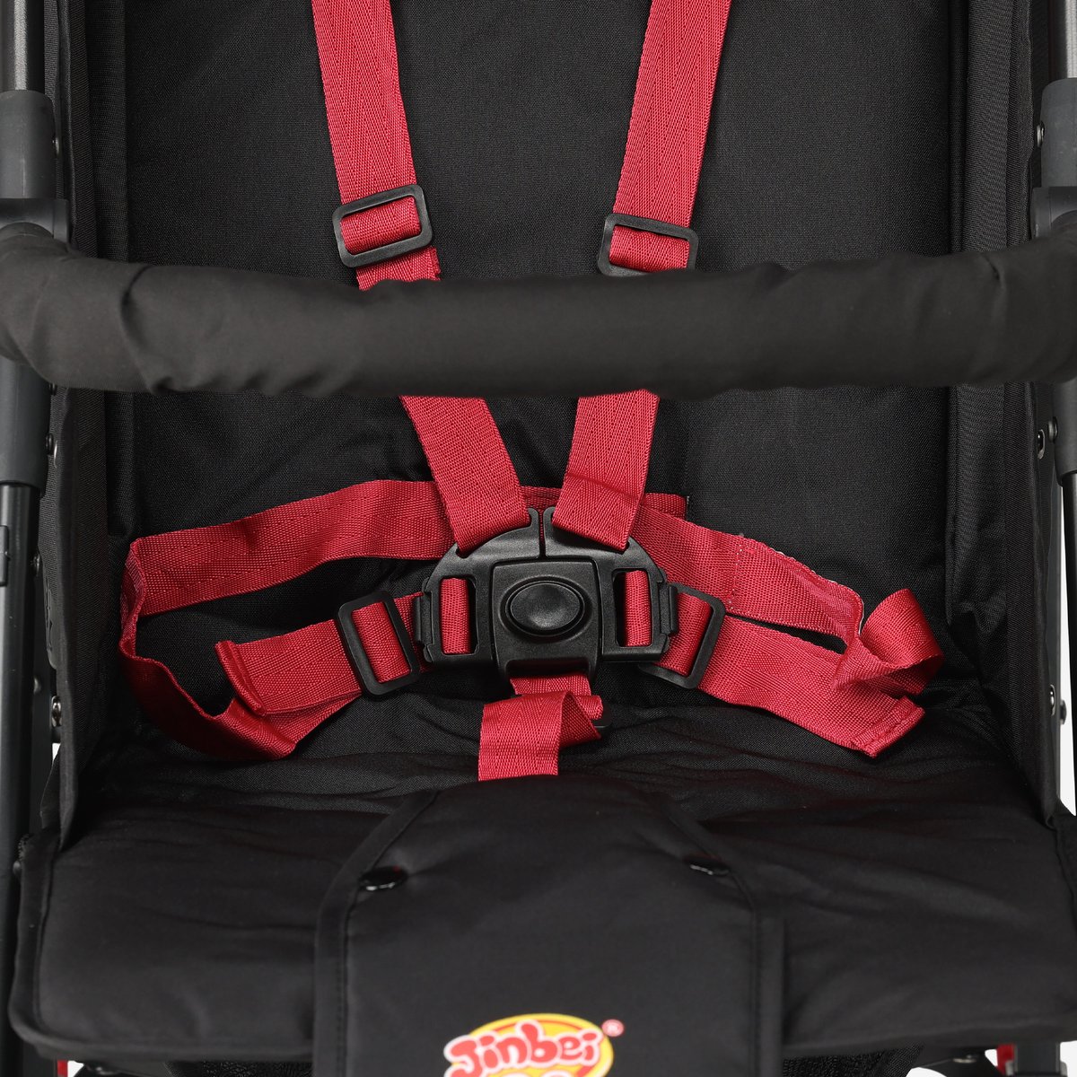 Jinbei Paraplu Buggy - Verstelbare Buggy - Tot 15 kg - Grijs/Rood — cadeau in Cadeau-ideeën - foto 2