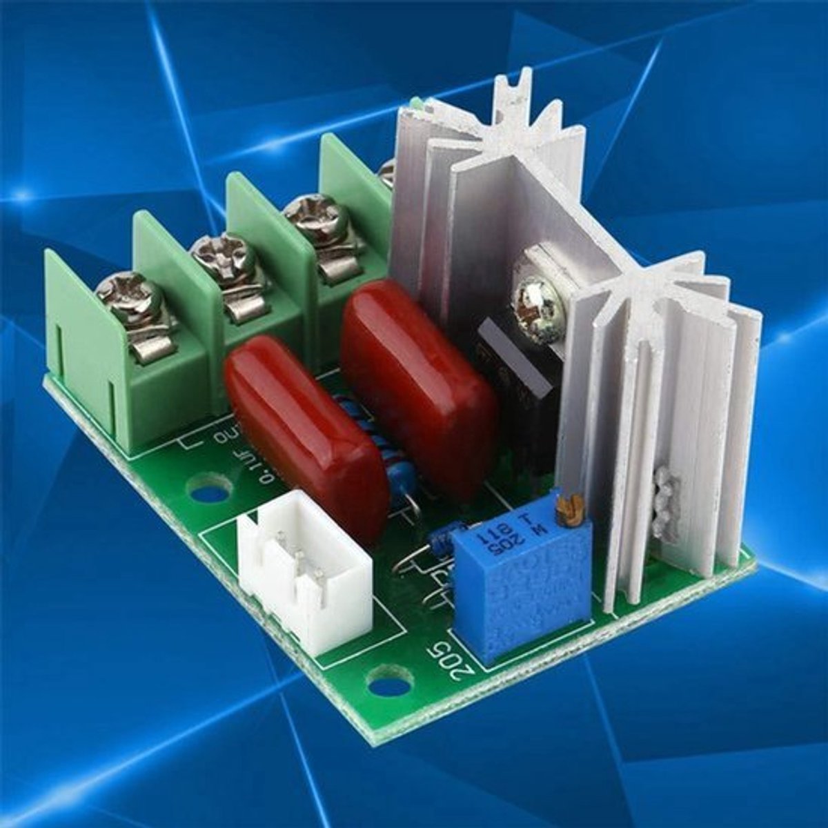 50-220V 2000W Elektrische Spanning Regulator Module Kaart - Uitgangsspanning Stabilizer Transformator Temperatuur/Snelheidsregelaar Lichtdimmer