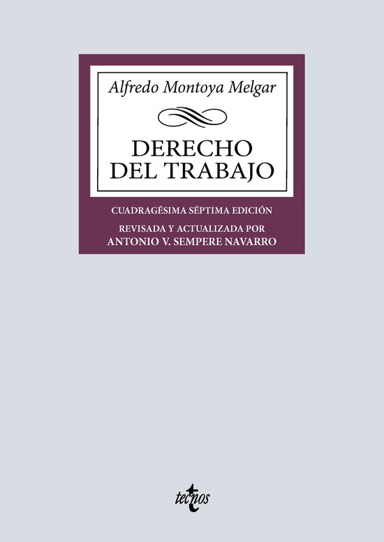Derecho - Biblioteca Universitaria de Editorial Tecnos - Der ... - cover