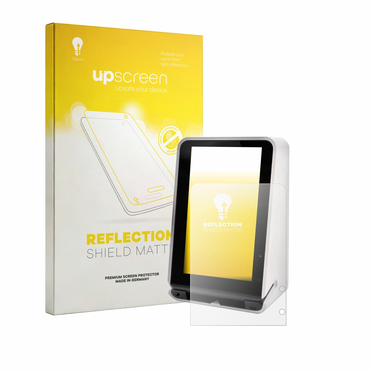 upscreen - Screenprotector voor SENVEND UX700 - Folie Beschermfolie anti glare matte