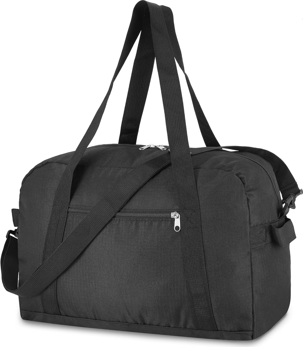 SnelShoppen - Kleine Sporttas, Waterdichte Reisbagage voor Ryanair Cabin, 40 x 20 x 25 cm, Verstelbare Schouderriem, Duurzame Sporttas voor Mannen en
