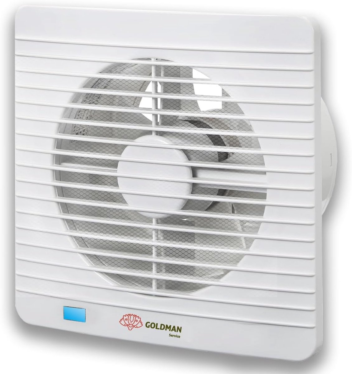 SnelShoppen - Silent Bathroom Fan 100 mm met Timer, Vochtbestendig, Stil 45 dB, Afzuigvent