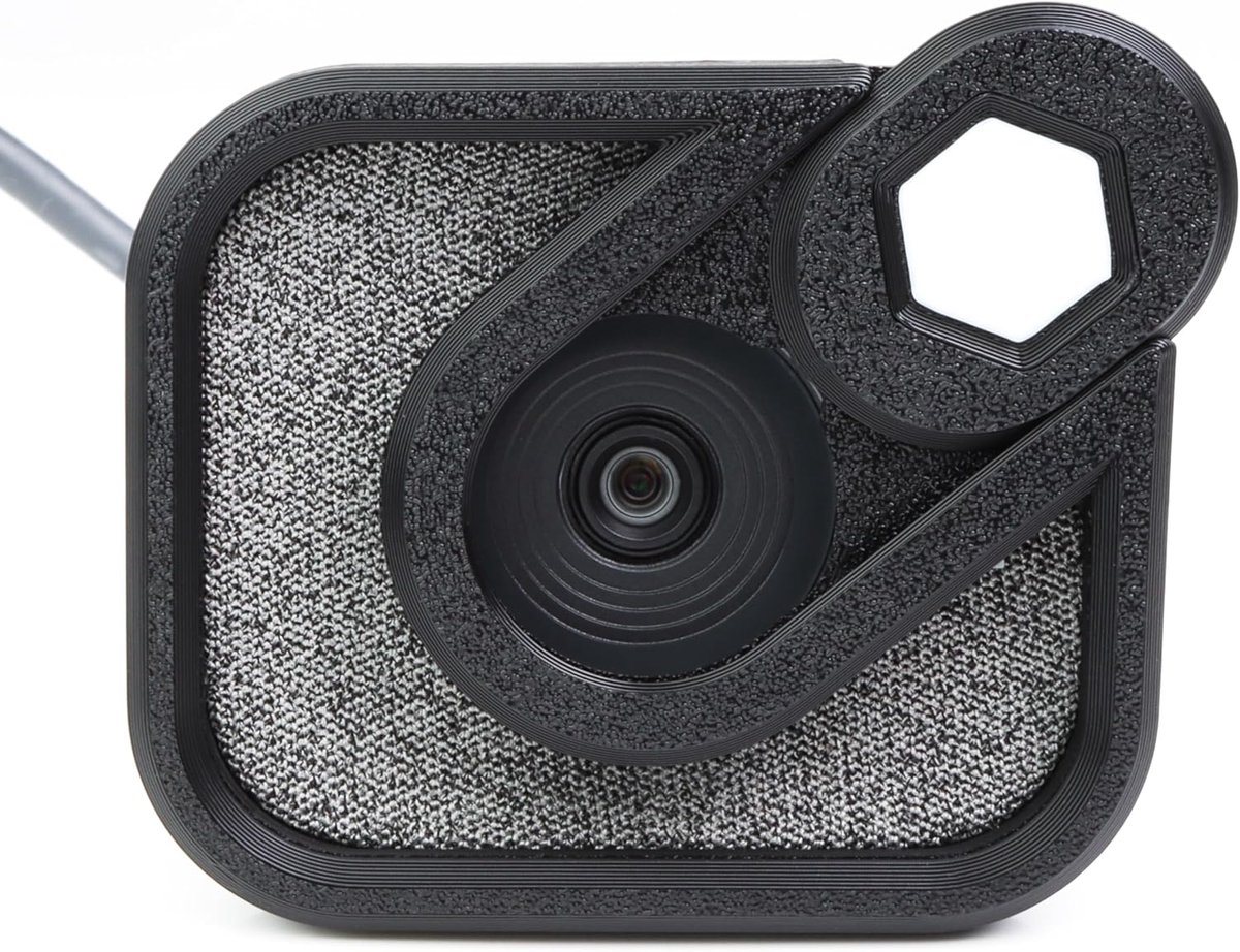 SnelShoppen - Webcam Cover Privacy Bescherming voor StreamCam - Slidersluiting - Voor Dust Protection - Eenvoudige Installatie - Zwart