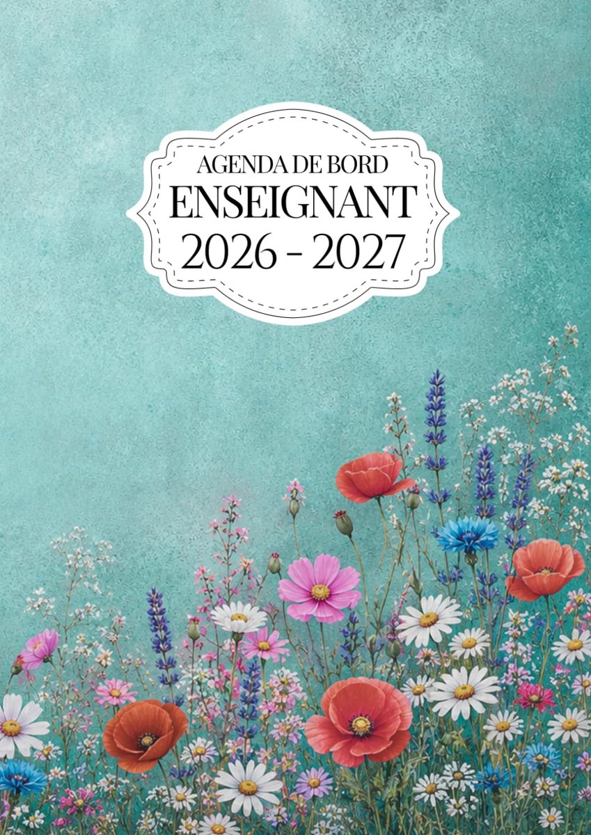 SnelShoppen - Agenda de Bord Enseignant 2026-2027 A4 - Jaarplanning, Lesrooster, Schoolkalender, Onderwijs, Onderwijzers, Professioneel, Organisatie