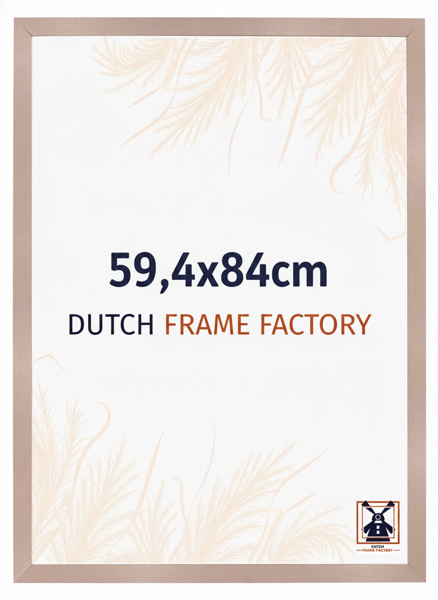 Dutch Frame Factory Fotolijst A1 59,4x84 cm - MDF - Oudroze - Benno