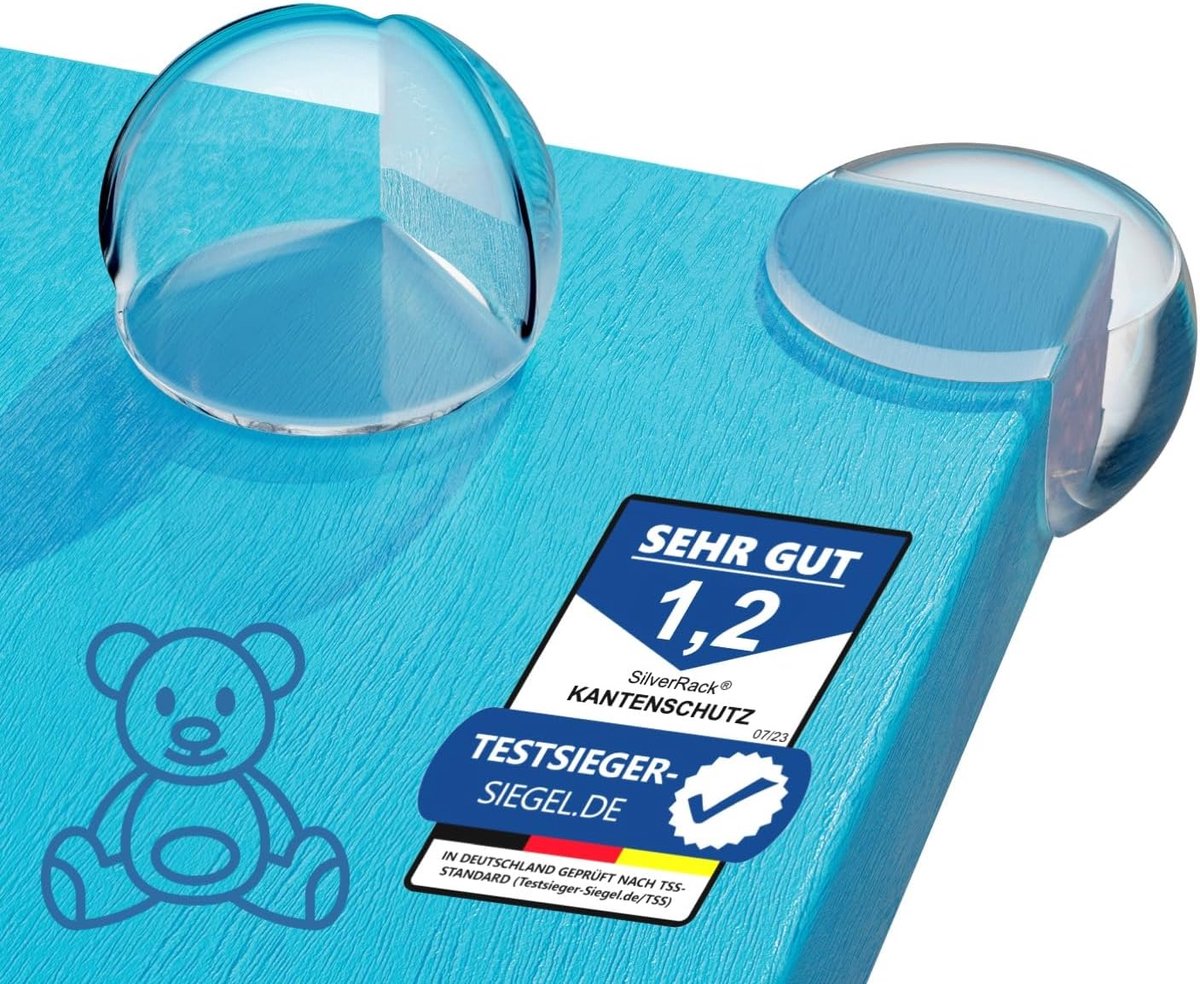 SnelShoppen - 10 x Hoekbeschermers en Randbeschermers voor Meubels - Transparant - Ideale Impactbescherming voor Kinderen en Baby's - Duurzaam PVC - E