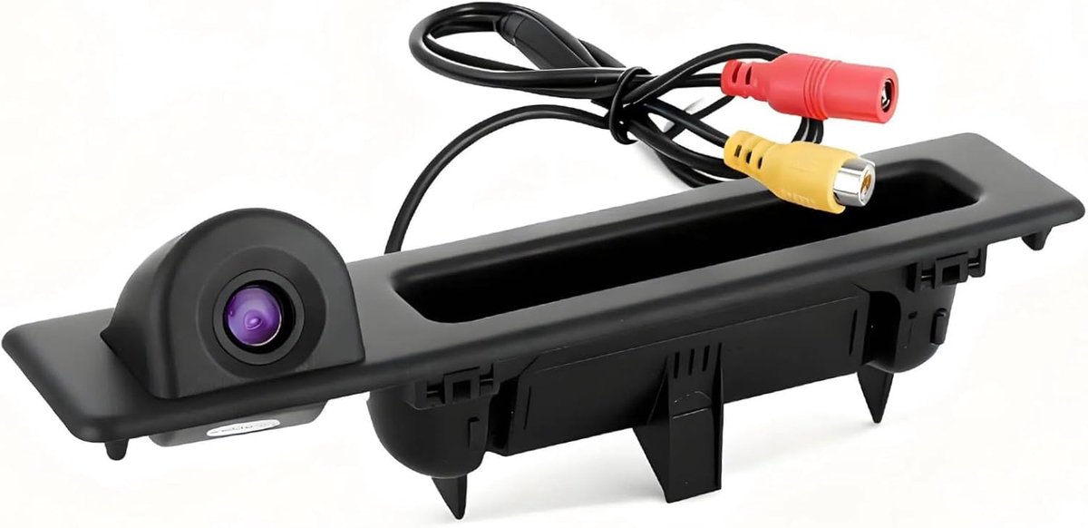 SnelShoppen - HD Achteruitrijcamera voor Auto - 170° Groothoek, Waterdicht, Geschikt voor 3 Series F30, 5 Series F10 F11, X3 F25 - Met Elektronische R