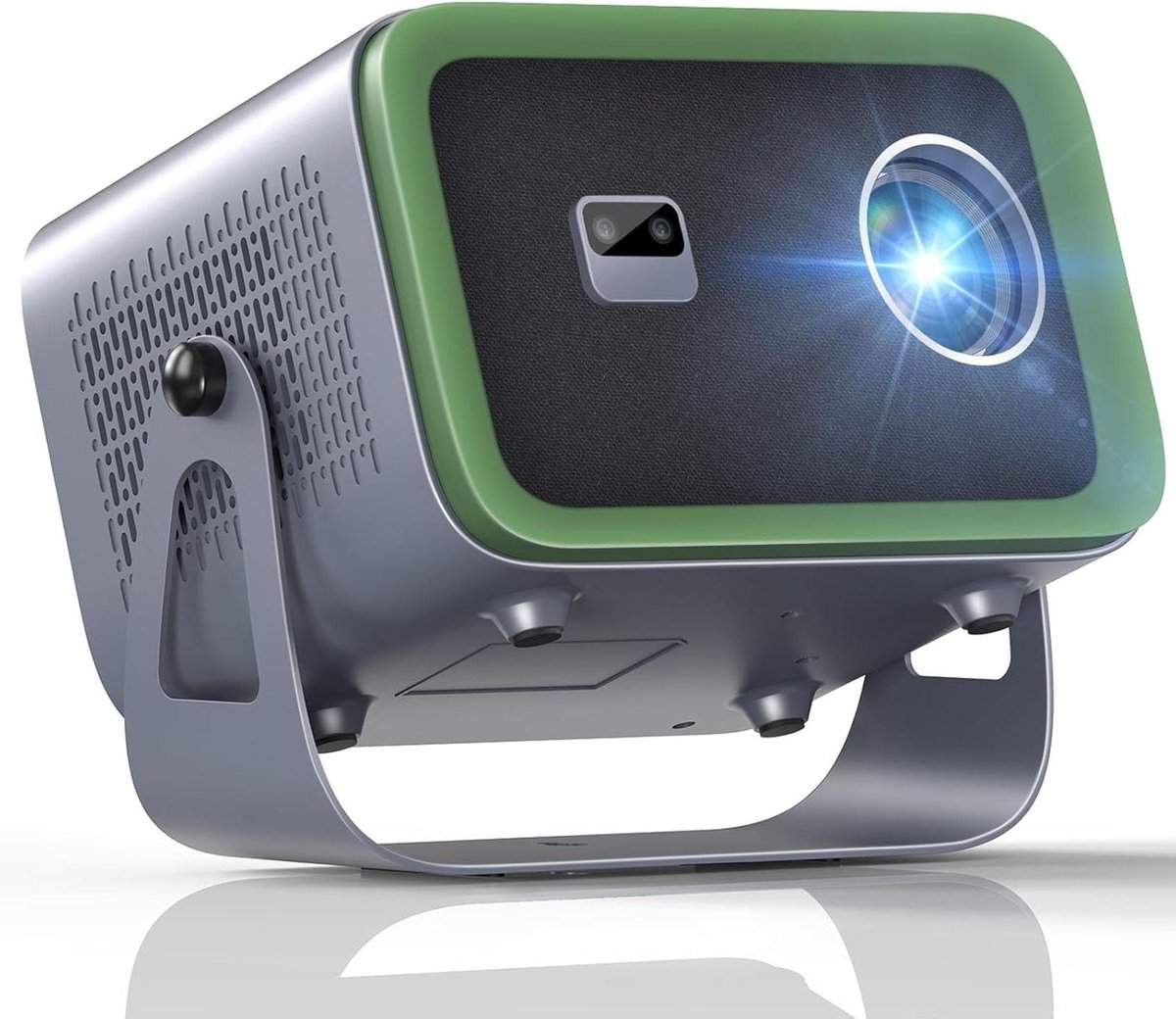 Mini Projector - Draagbare Beamer - Home Cinema - Android 11 Systeem - 200 Inch Display - Groen