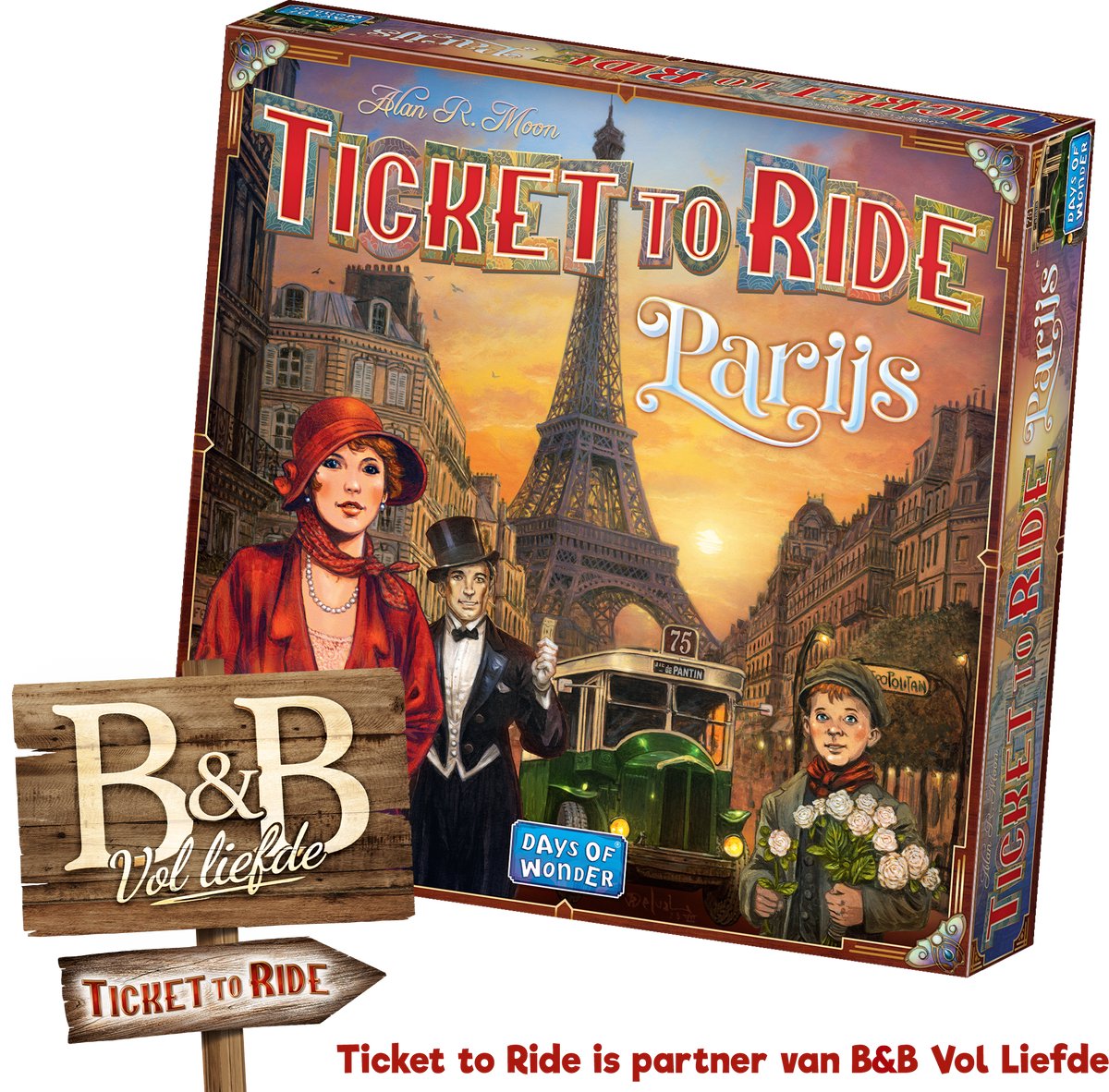 Days of Wonder - Ticket to Ride Parijs - Nederlandstalig Bordspel