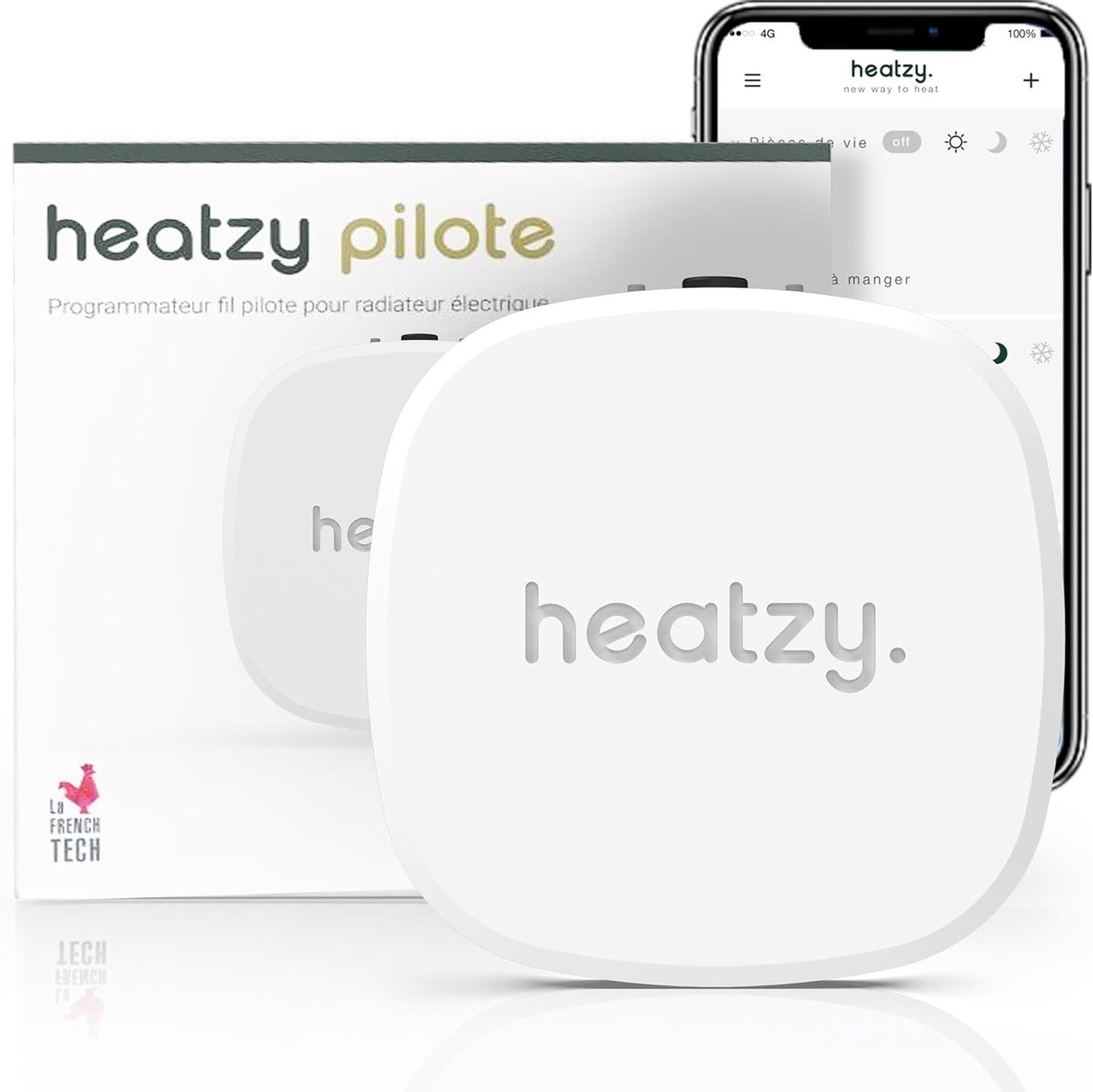 SnelShoppen - HEATZY Video Bewakingscamera - Verwarmingskast - Afstandsbedienbare Thermostaat - Slimme Smartphone Controle - Energiebesparend - Eenvou