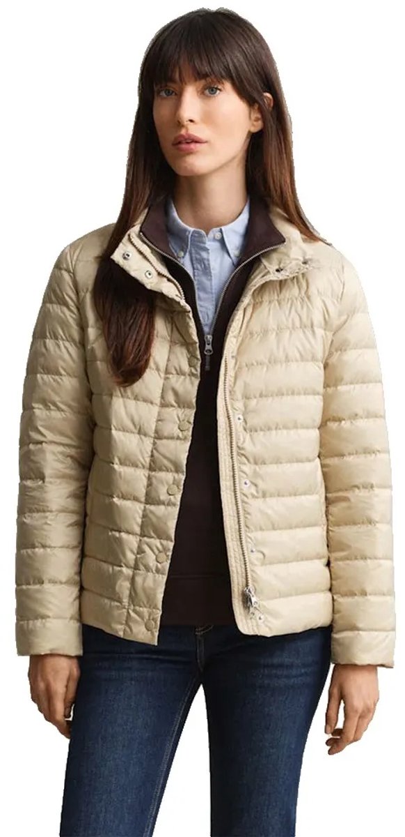 Gant 4700481 Gewatteerde Jas Beige S Vrouw