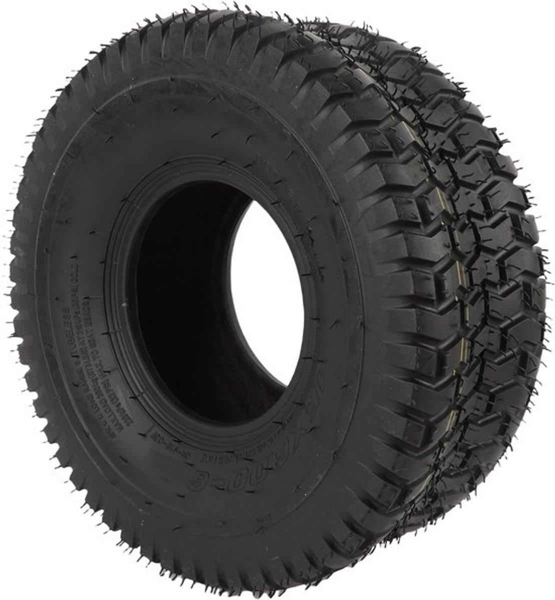 15x6.00-6 Vacuümband, Antislip en Lekbestendig Tubeless Band voor Grasmaaier Kar Tuintrekker Kruiwagen met 6 Inch Velg