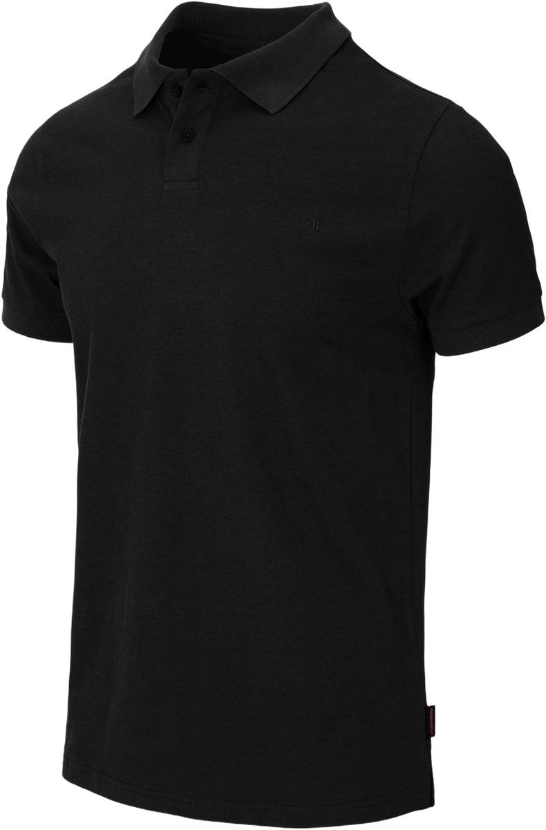 Undiemeister Polo Shirt Heren - Modern Fit - Anti-kreuk - ECOCELL™ Lyocell - Volcano Ash (Zwart) - Maat L