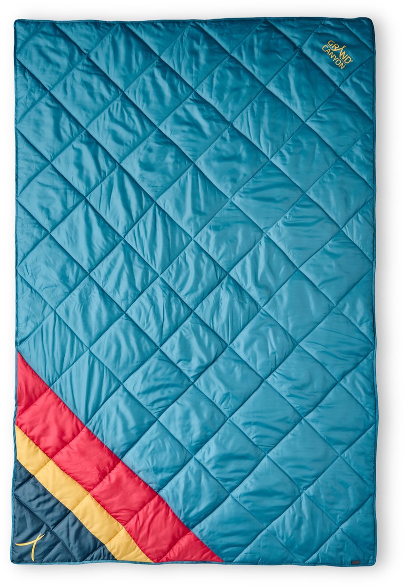 GRAND CANYON Decke KABITO BLANKET Outdoor-Decke – leichte Campingdecke mit Ripstop-Polyester und Microfaser-Füllung, kompakt & vielseitig