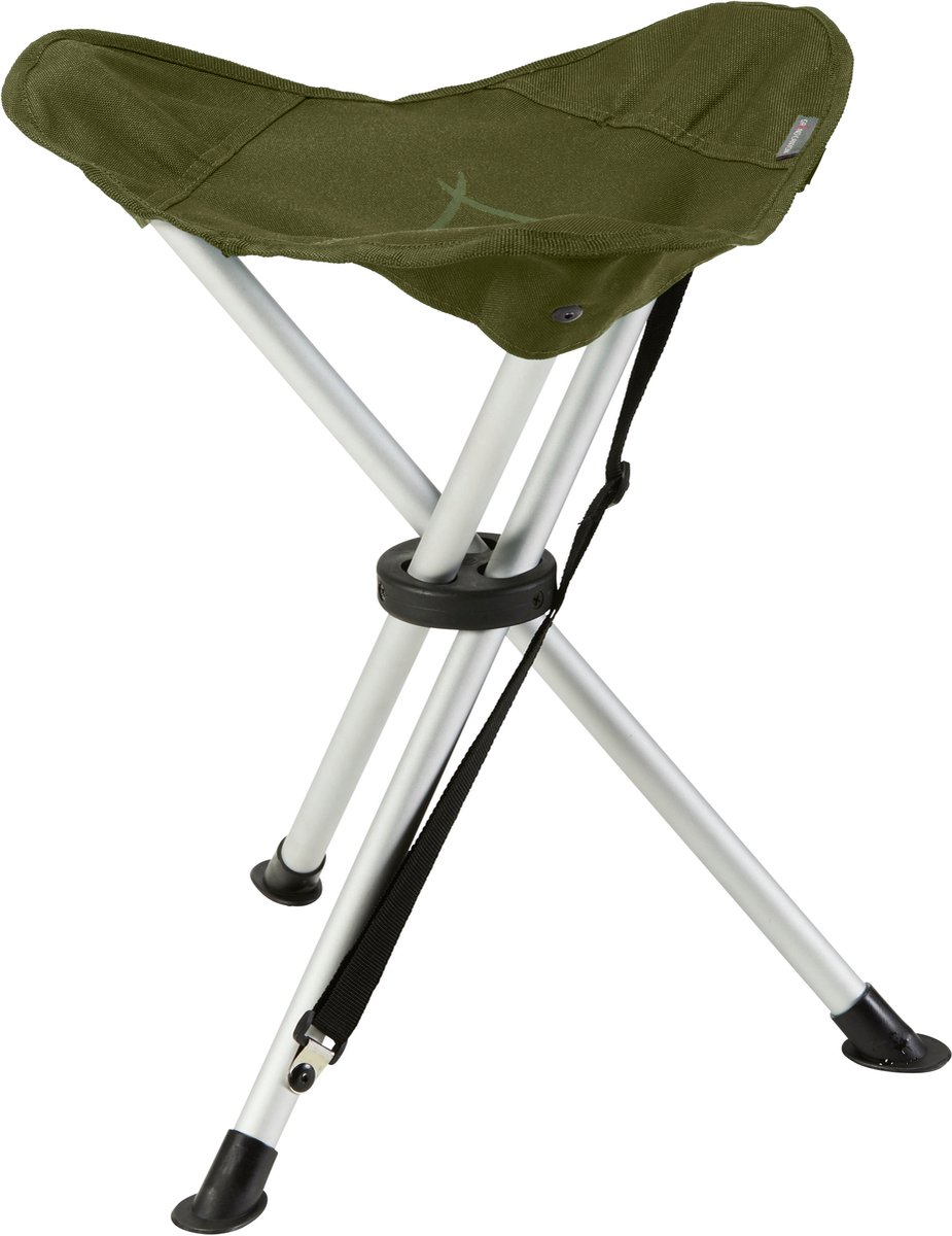 GRAND CANYON Campinghocker SUPAI Dreibein-Hocker – klappbarer Outdoor-Hocker mit Aluminiumbeinen, Oxford-Polyester Sitzfläche, leicht & bis 100 kg belastbar