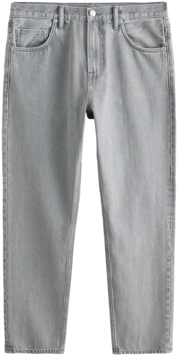 Next - Heren - Jeans slim-fit - Grijs