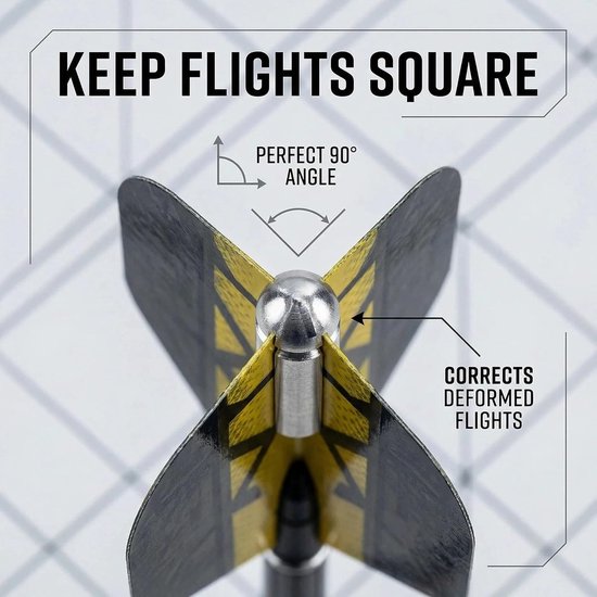 SnelShoppen - 21 stuks dartflight protector aluminium, dartflight bescherming, lichte dart flight wing savers, flightsaver dartflight beschermer, veel van Snelshoppen — afbeelding 4