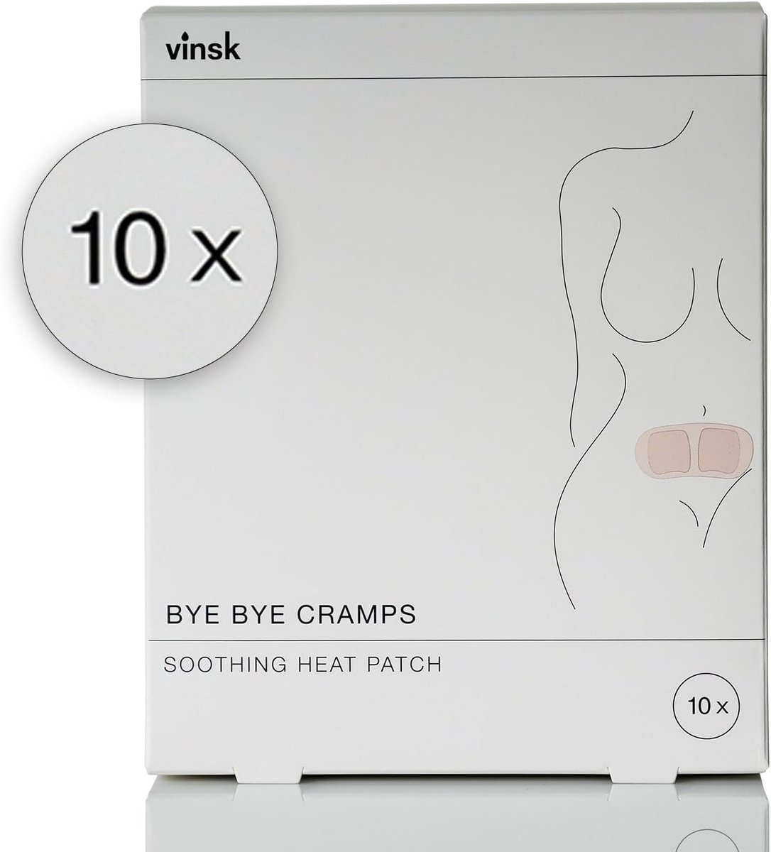 SnelShoppen - Buikverwarmers Warmtepleisters voor Menstruatie 10 Stuks | Tot 11 Uur Effectieve Warmte | Zacht en Veilig voor de Huid | 50° Warm | Idea