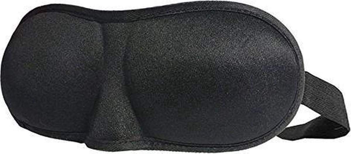 Thijox - 3D Slaapmasker - Oogmasker voor Slapen en Reizen - Donker Zwart - Perfect voor Migraine en Verbeterde Nachtrust - Ultra Comfortabel en Lichtd