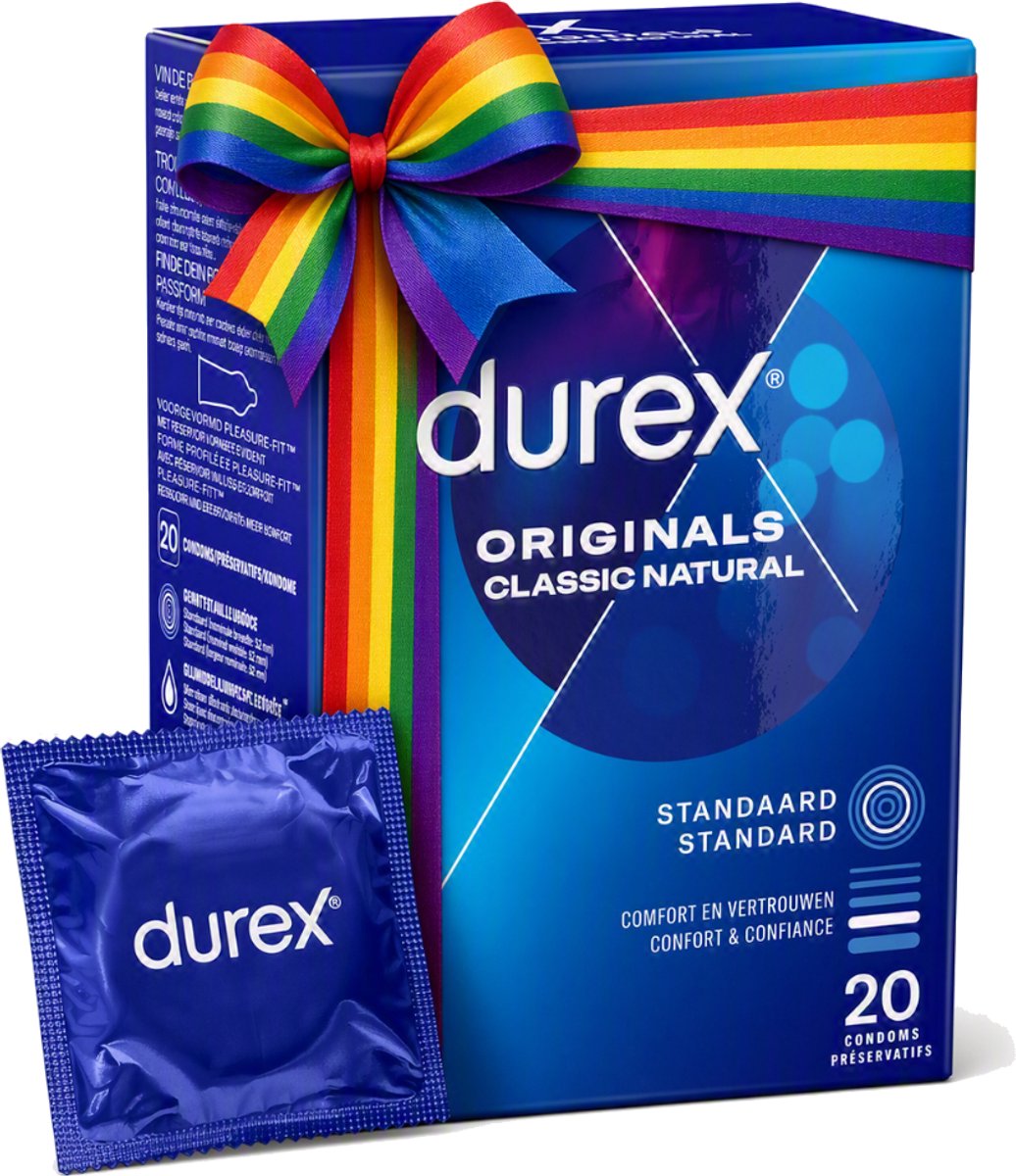 Bol.com Durex - Classic Natural Condooms - 20 stuks aanbieding