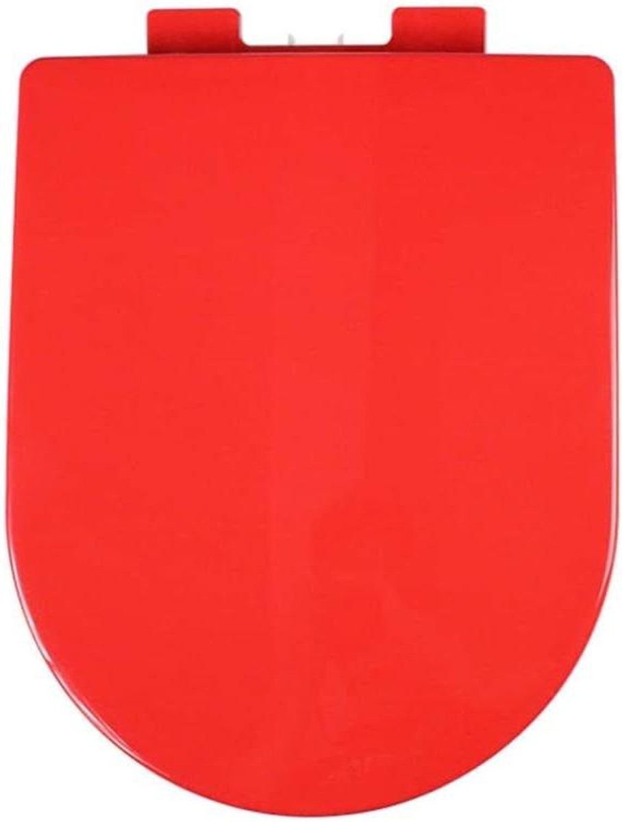 Toiletbril - Zitting Deksel - Badkamer Comfort - Stil Sluitend - 46 cm - Wit