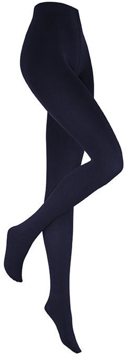 Kunert satin look 40 den glanzend 323900-88 Marine-36-38