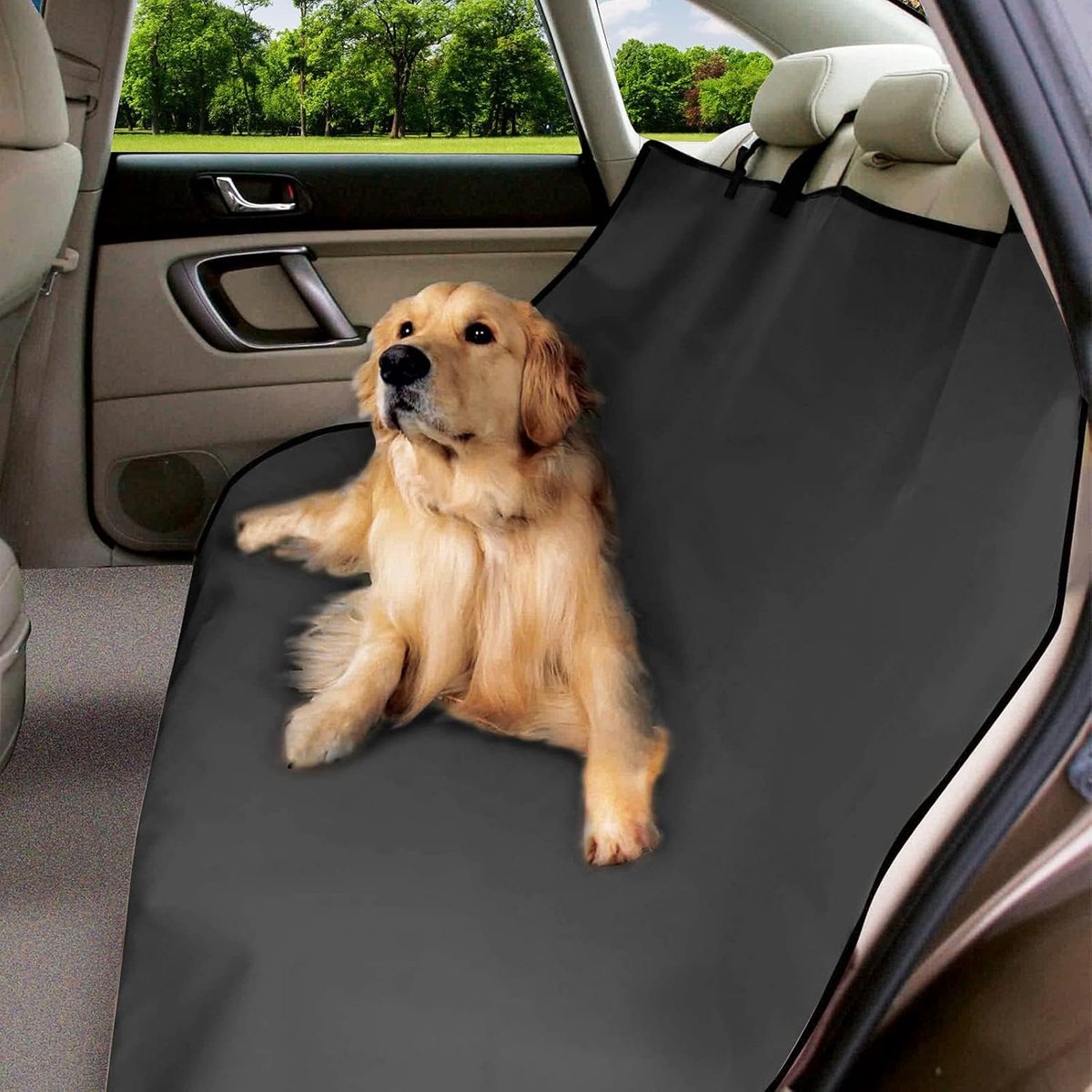 SnelShoppen - Hond Autostoelhoezen, Huisdieren Hangmat, Waterdicht, Antislip, Krabbestendig, Universele Maat, Oxford Stof, Bescherming voor Auto