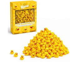 Kokkie Mini Badeendjes - Set van 250 stuks - Kleine Eendjes - Om te Verstoppen bij Housewarming of Uitdelen - Grap - 1 April - Grappen - Prank