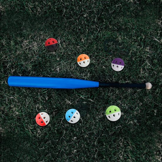 24 Honkbaltrainingsballen 42mm - Set van Kleine Honkbalgolfoefenballen - Ideaal voor Slaan, Pitchen en Slagtraining — afbeelding 4