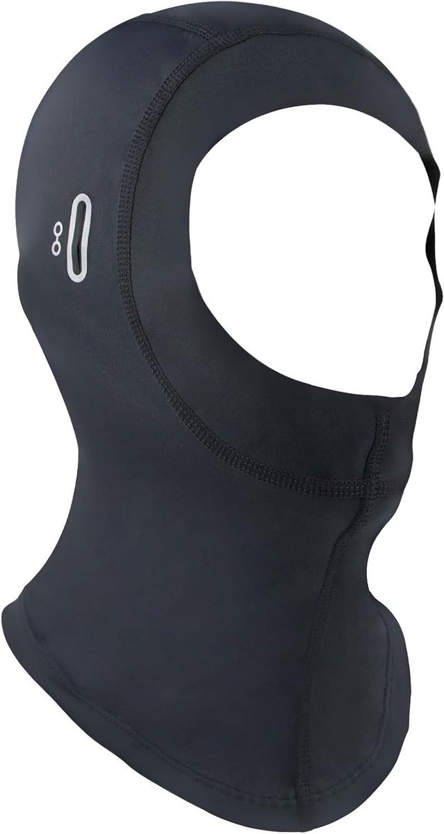 Volledig Gezicht Masker - Fietsmuts Balaclava - Buiten Sporten - Bril Gaten - Maat 36 - Zwart