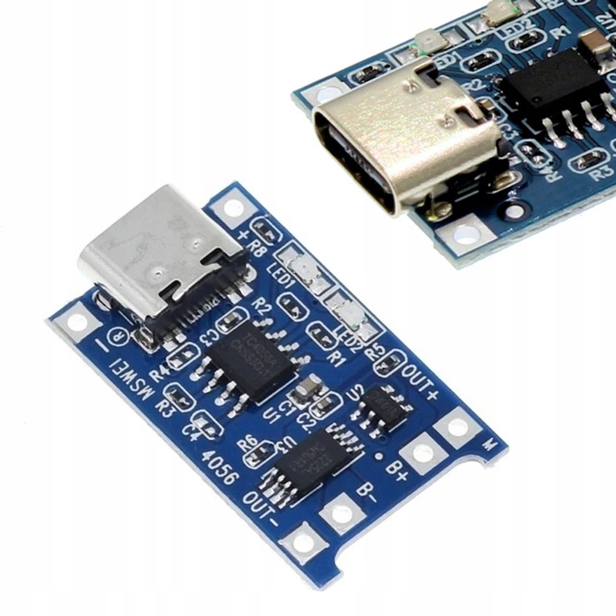 Rosfix Acculader Voeding - Li-Ion met USB Type-C en Onderontladingbeveiliging
