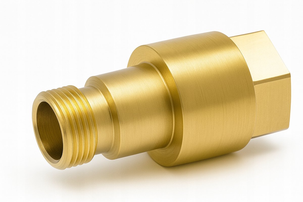 Rosfix Adapter Vervanging M22IG naar TR22AG - Messing - EasyLock - 300 Bar, 155°C