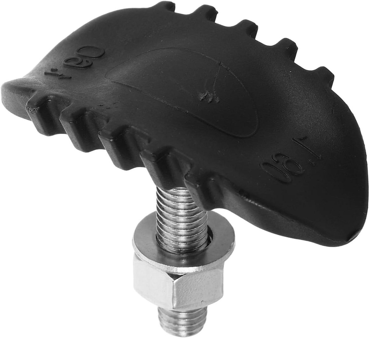 Motorfiets Velgslot - Wielklem Motor - Veilig Rijden - Eenvoudige Installatie - 6.20X4.70X3.40CM - Zwart
