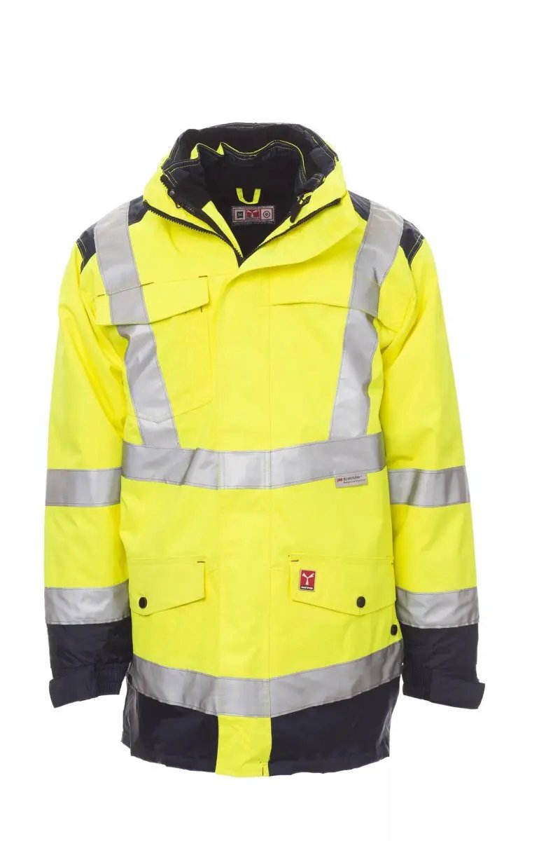 Payper Hisafe - fluorescent yellow/navy blue - 3XL