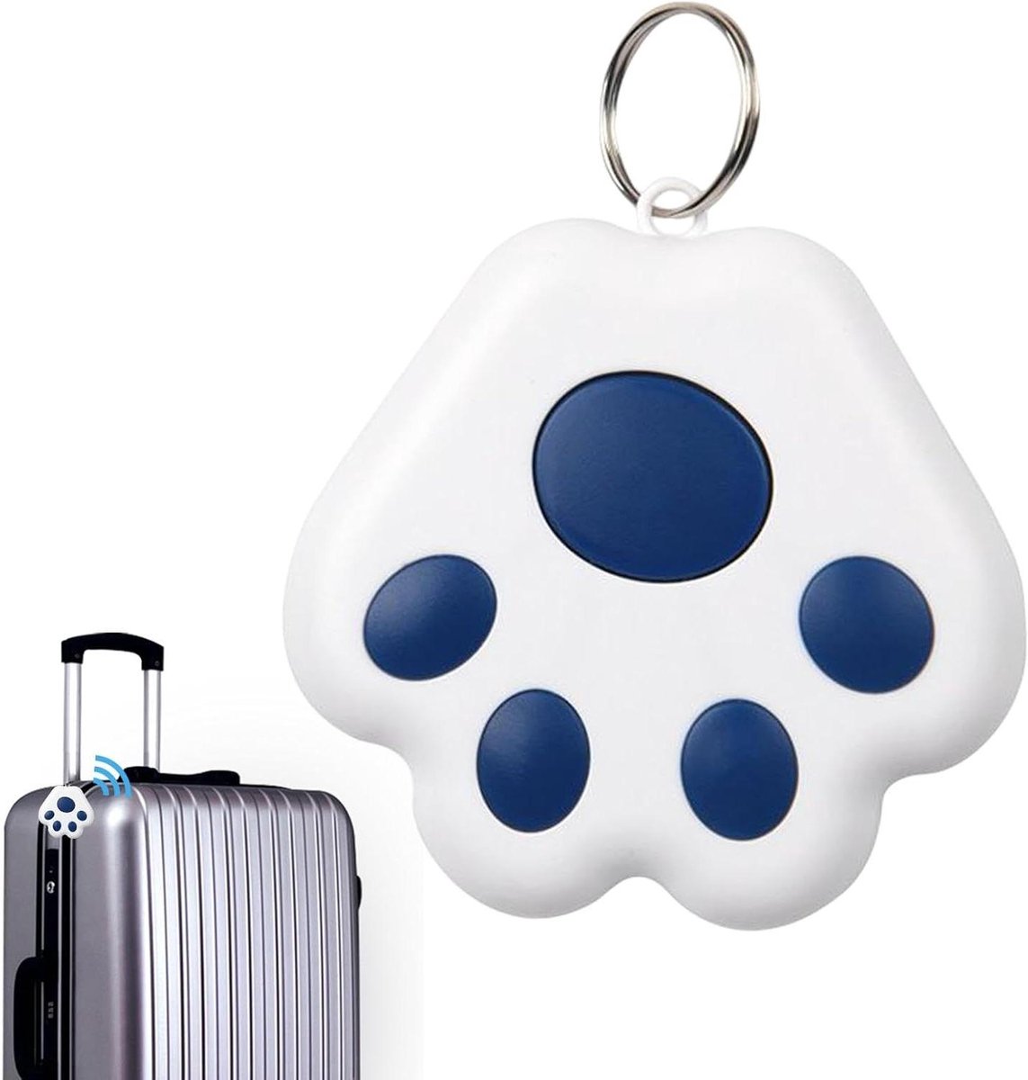 Huisdier Tracker - GPS Locator - Huisdier Vindt - Waterdicht Ontwerp - 42 mm x 40 mm x 10 mm