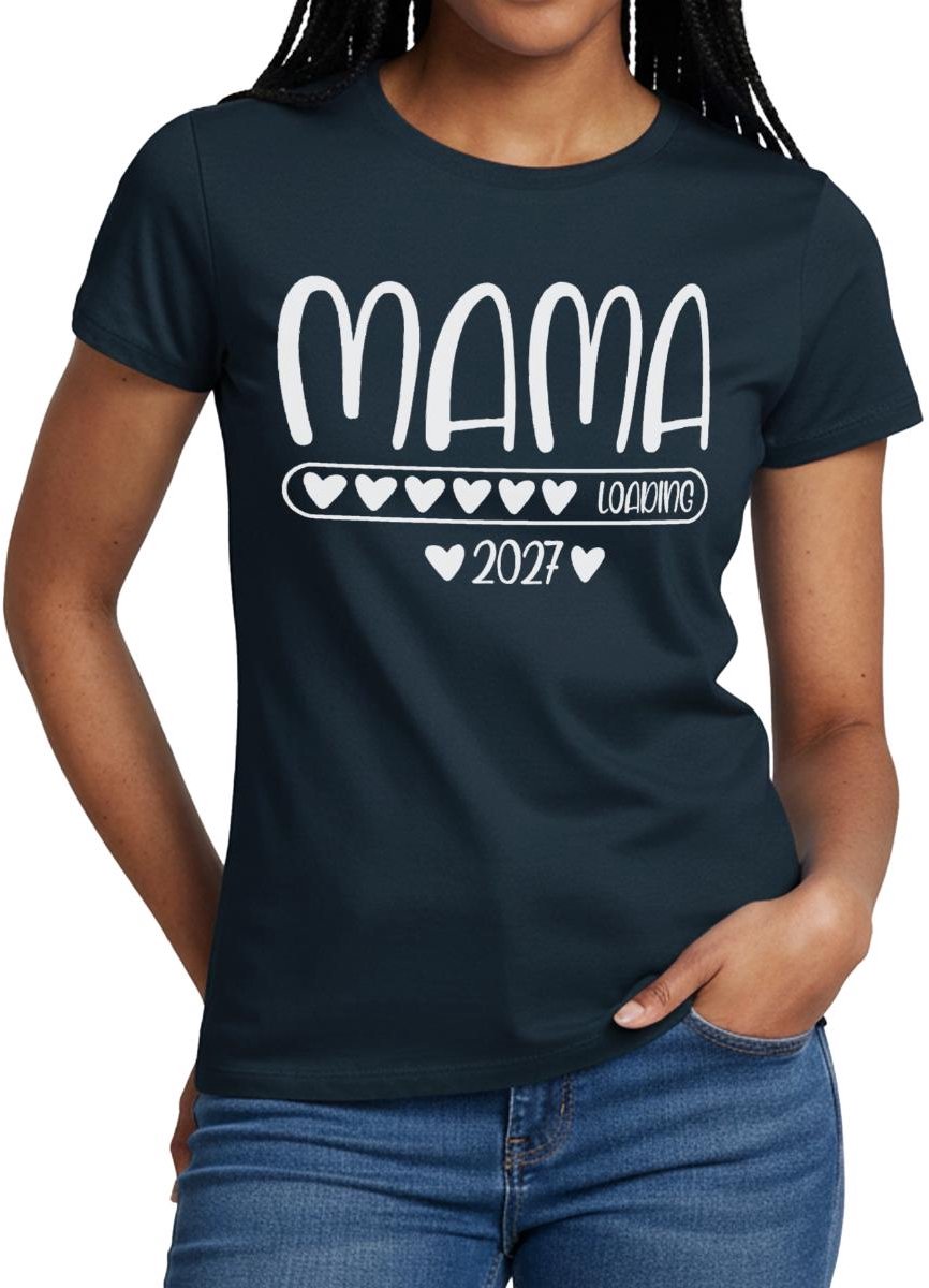 Mama Loading 2027 T-Shirt Dames