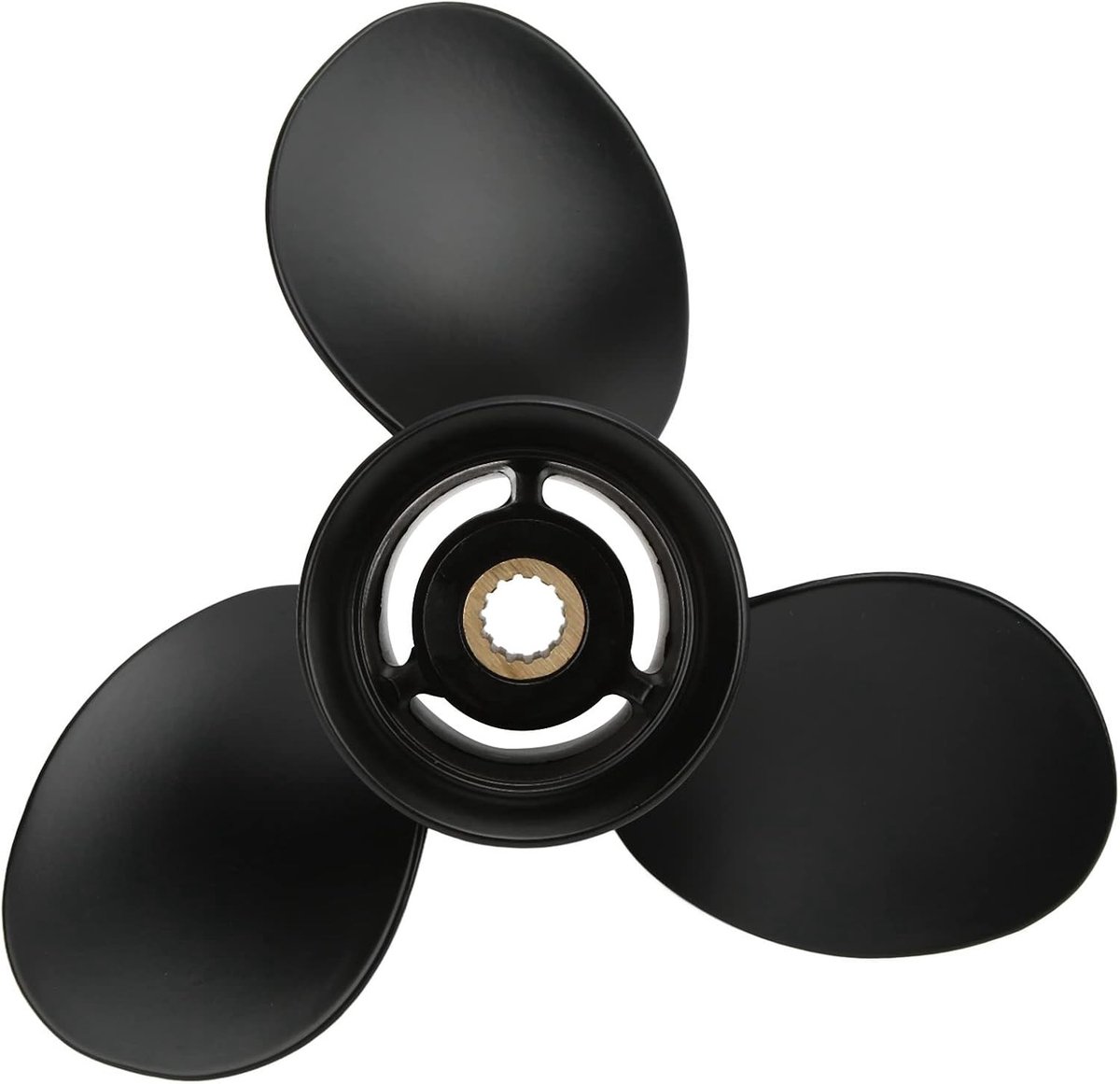 Aluminium Buitenboordmotor Boot Propeller 9 1/4x11in 3-Blad Vervangingsonderdeel voor Tohatsu met 14 Tanden en Hoge Prestaties